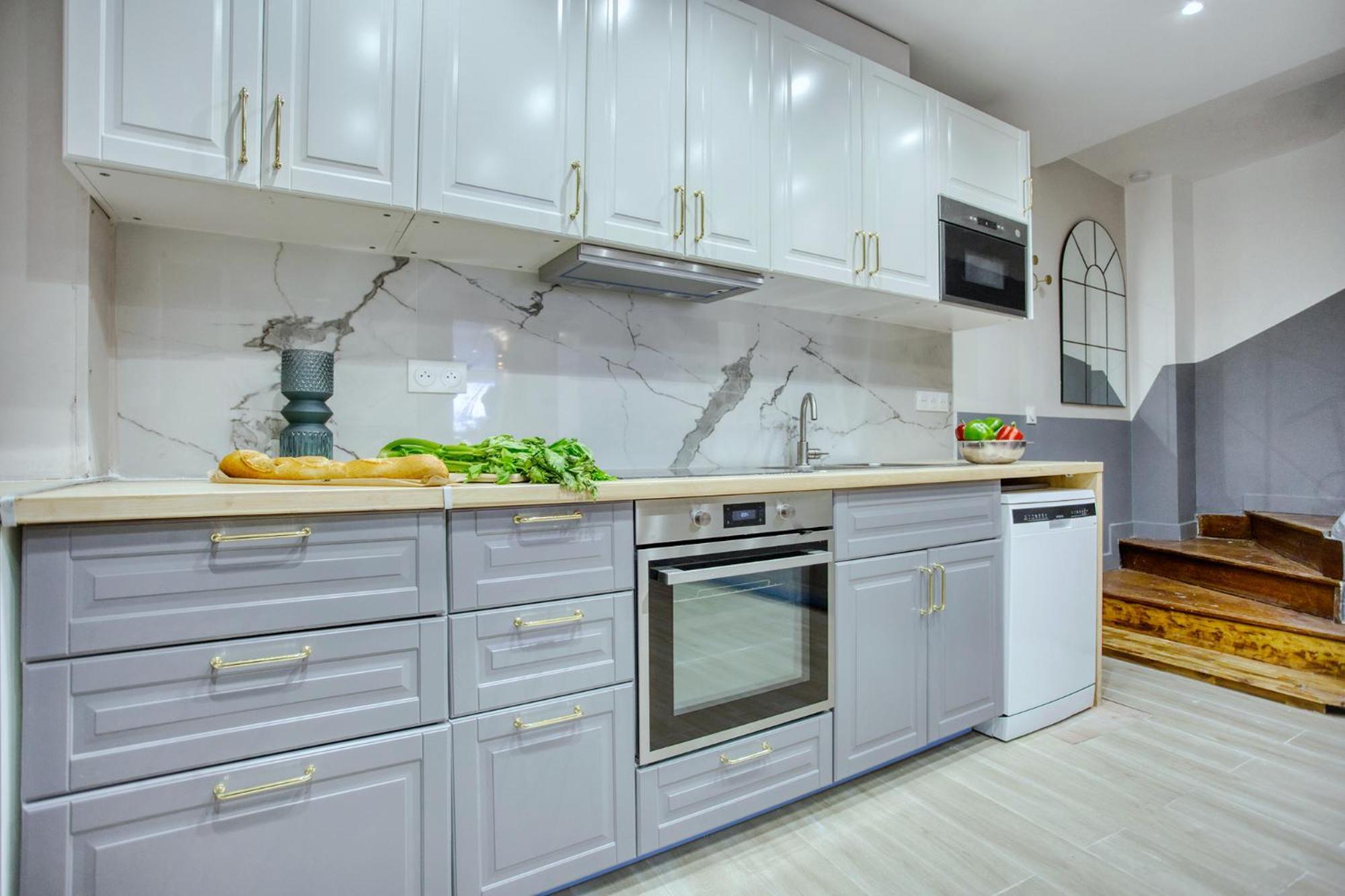 Elegant Triplex In Paris - Ideal For 10 - Aircon المظهر الخارجي الصورة
