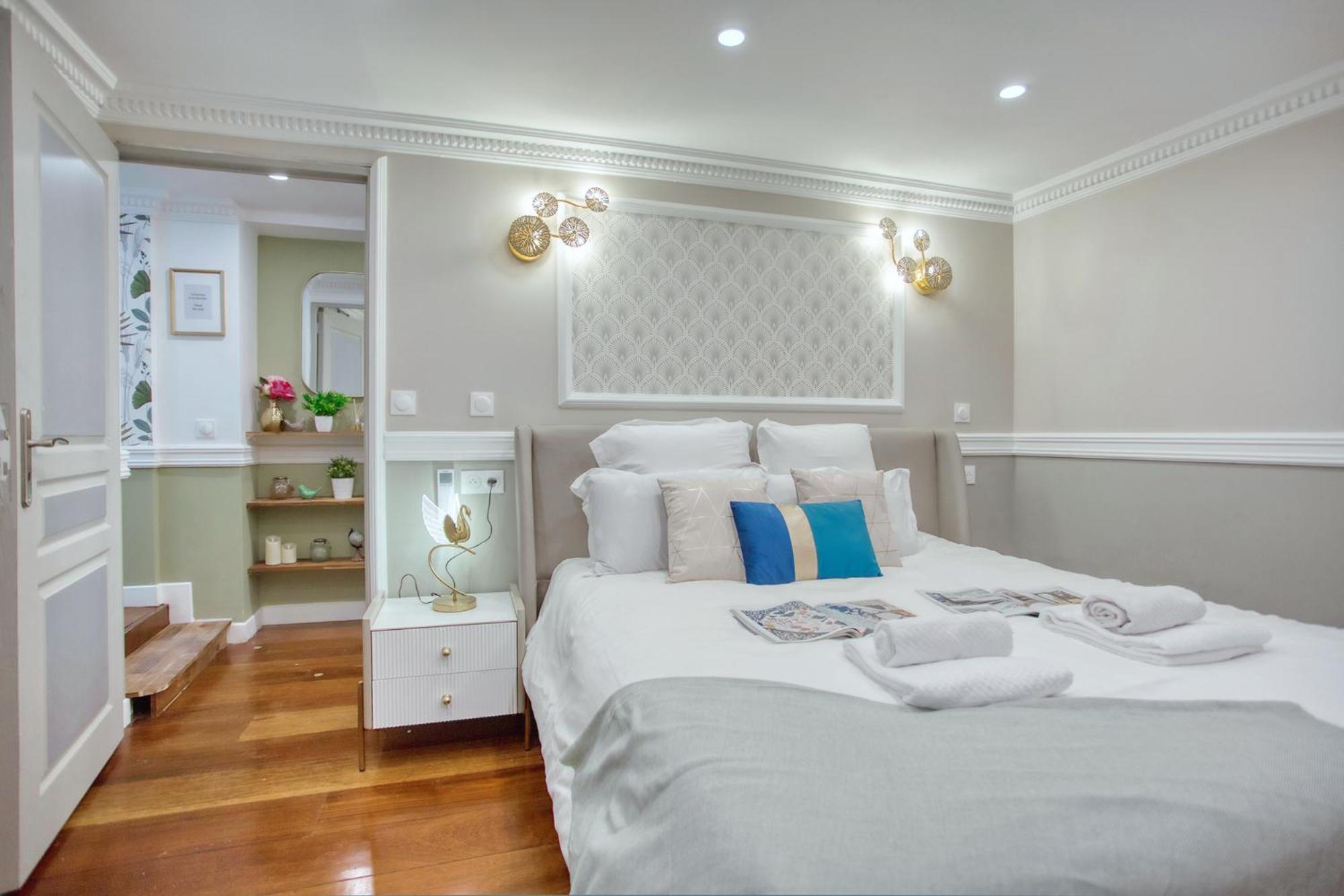 Elegant Triplex In Paris - Ideal For 10 - Aircon المظهر الخارجي الصورة