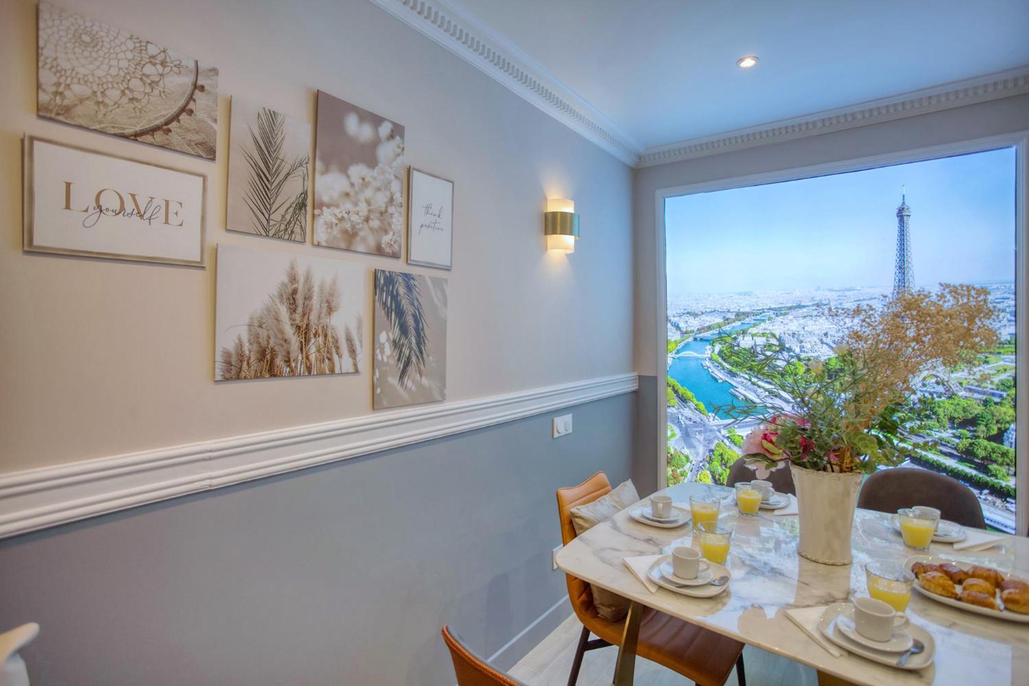 Elegant Triplex In Paris - Ideal For 10 - Aircon المظهر الخارجي الصورة
