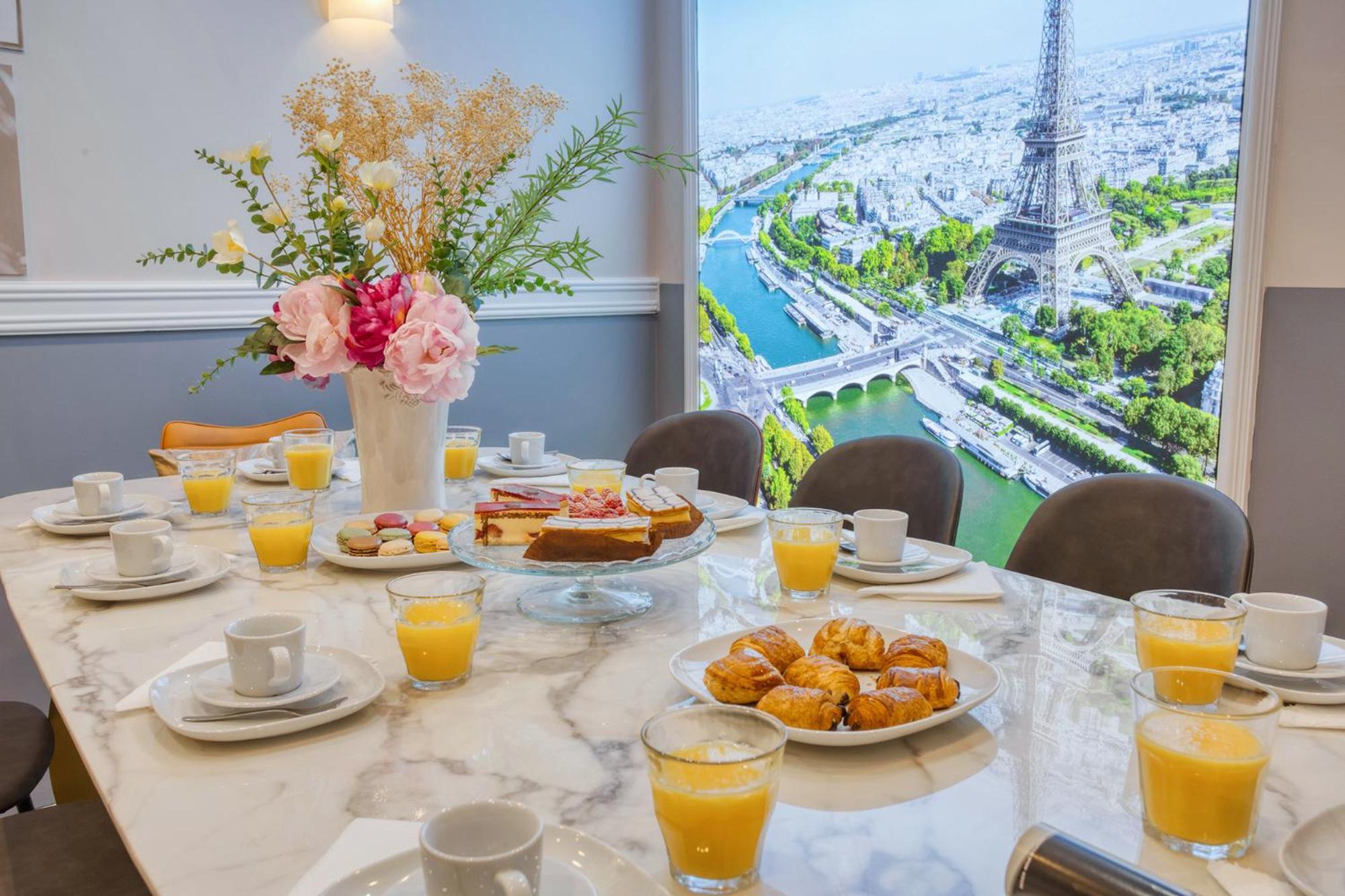 Elegant Triplex In Paris - Ideal For 10 - Aircon المظهر الخارجي الصورة